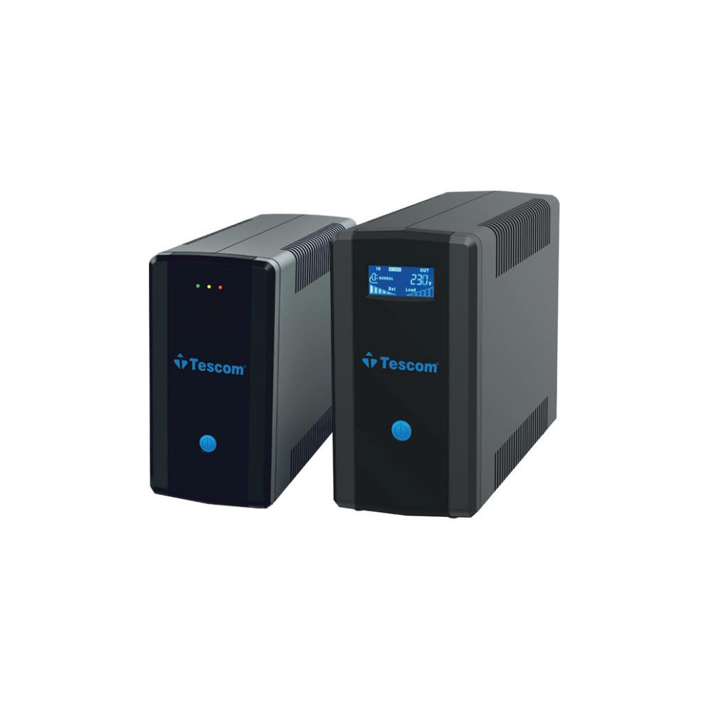 Tescom Leo 600VA LED (1x7AH) 5-10 Dk Line Interactive (UPS) Kesintisiz Güç Kaynağı