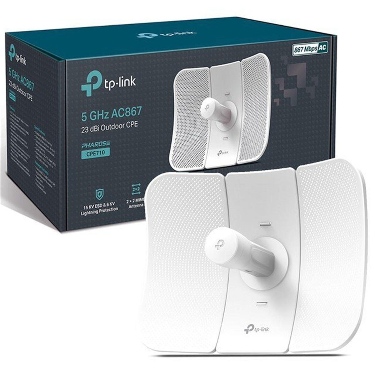 Tp-Link CPE710 1PORT Poe 867Mbps Outdoor Access Point