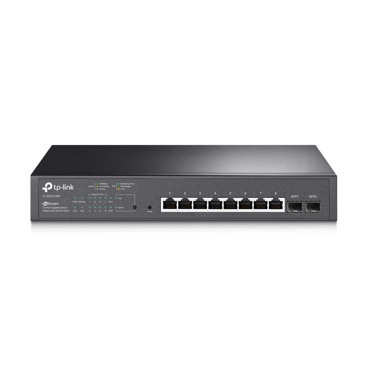 TP-Link Omada Project TL-SG2210MP 8Port Gigabit PoE+ 2xSFP Switch