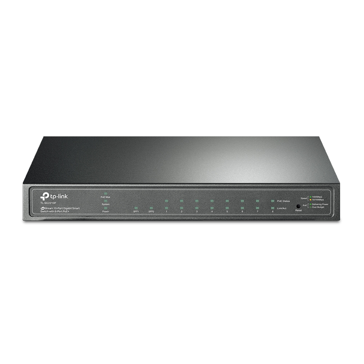 Tp-Link Omada TL-SG2210P 8 Port 10/100/1000 2x Sfp Poe Switch 58W