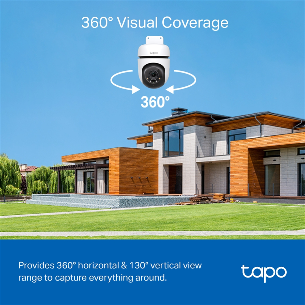 Tp-Link Tapo C510W Outdoor Wi-Fi Pan/Tilt Güvenlik Kamerası