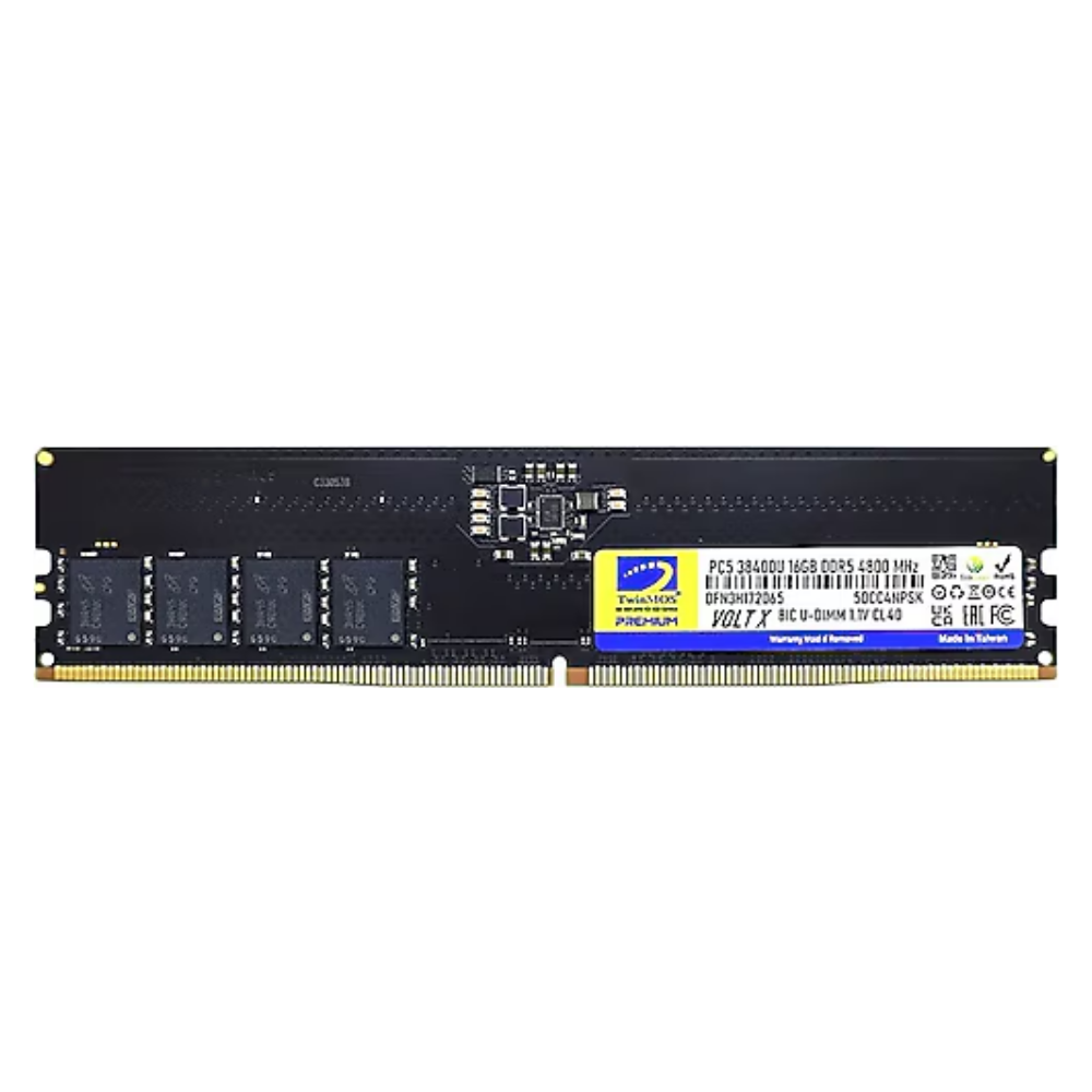 TwinMos 16 GB Ddr5 4800MHZ CL40 Dt TMD516GB4800U40 Pc Bellek (Ram)