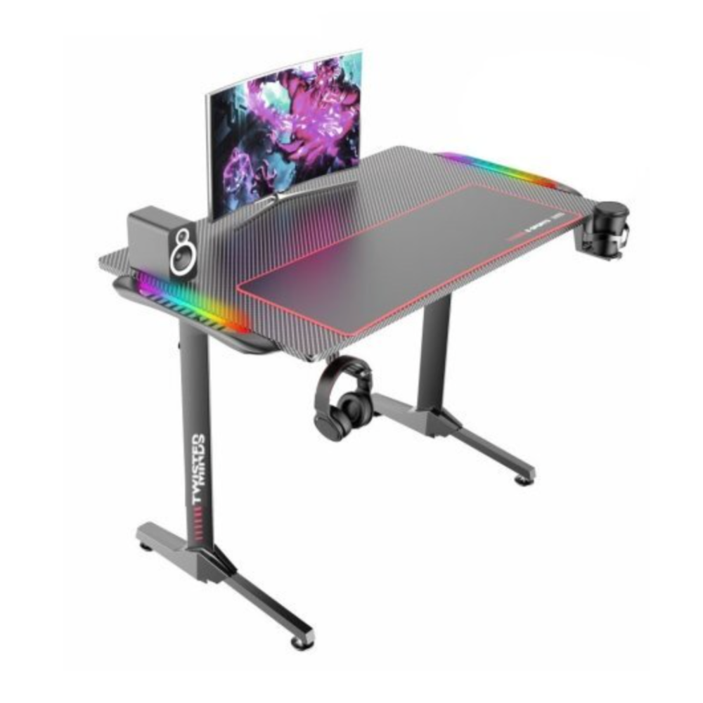 Twisted Minds T Design Karbon Fiber E-Spor Oyuncu Masası