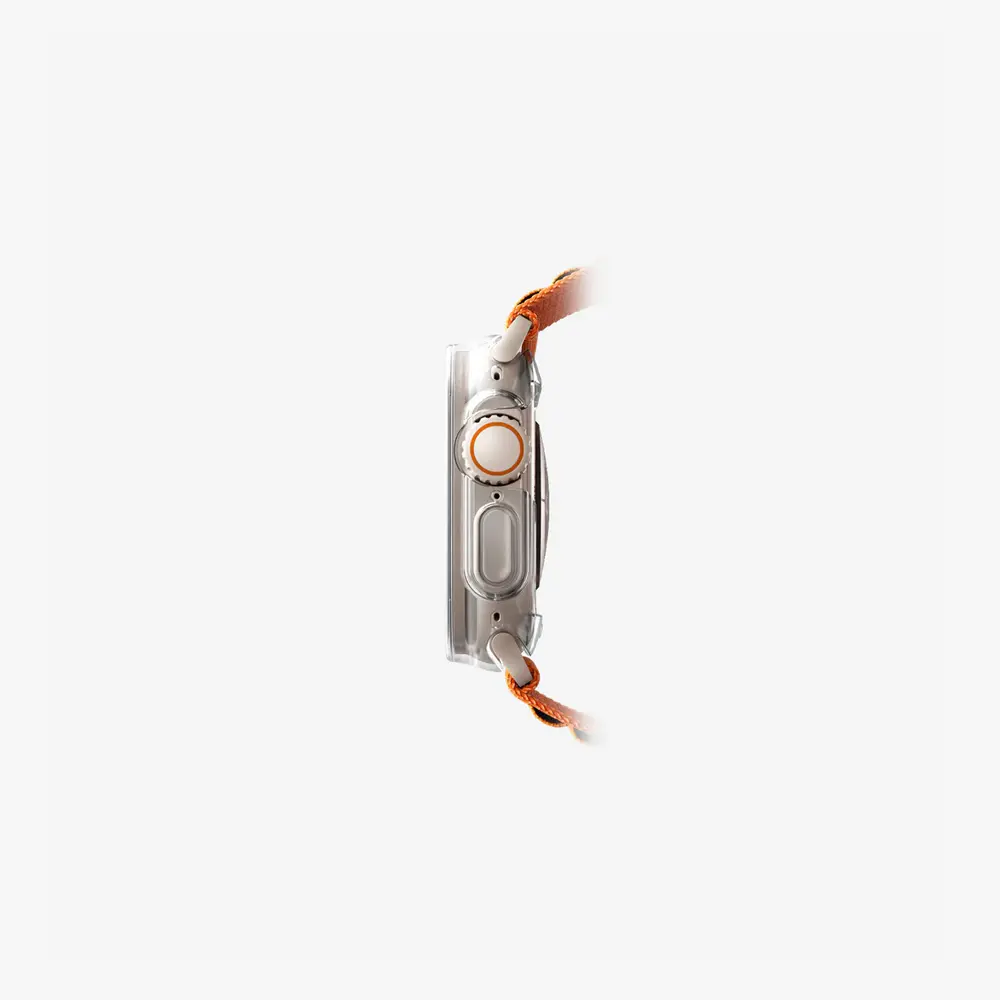 UNIQ 49mm Apple Watch Kılıfı Garde Şeffaf Koruyucu Smoke UNIQ-49MM-GARSMK