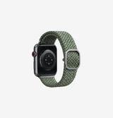 UNIQ Apple Watch Aspen Adjustable Braided Loop Band (46/45/44MM) Green UNIQ-44MM-ASPGRN