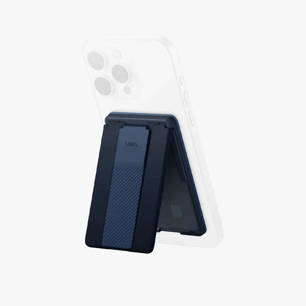 UNIQ Heldro ID Manyetik Kart ve Telefon Tutucu Navy UNIQ-HELIDCH-SBLUE