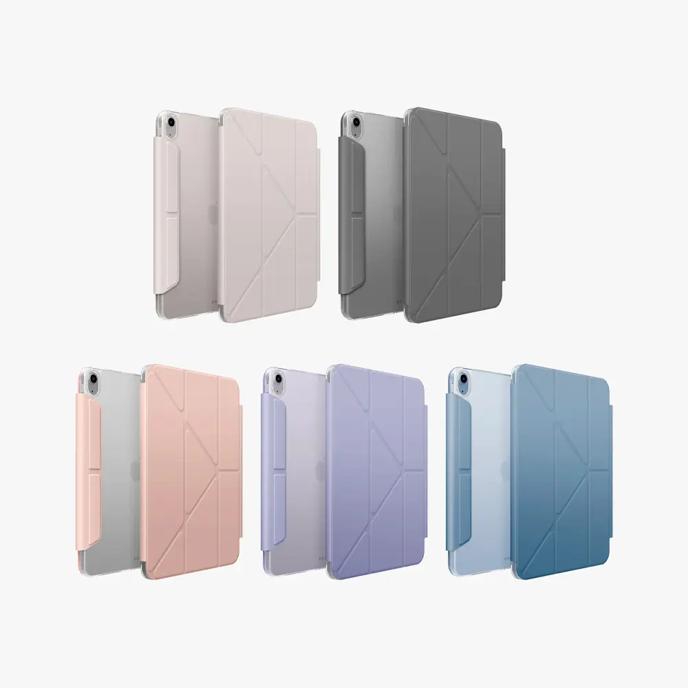 UNIQ iPad 11 inch (M2-M3-M4) Camden Click Ultra İnce ve Hafif Y Katlama Fonksiyonel Kılıfı Pink UNIQ-PDA11(2024)-CAMPNK
