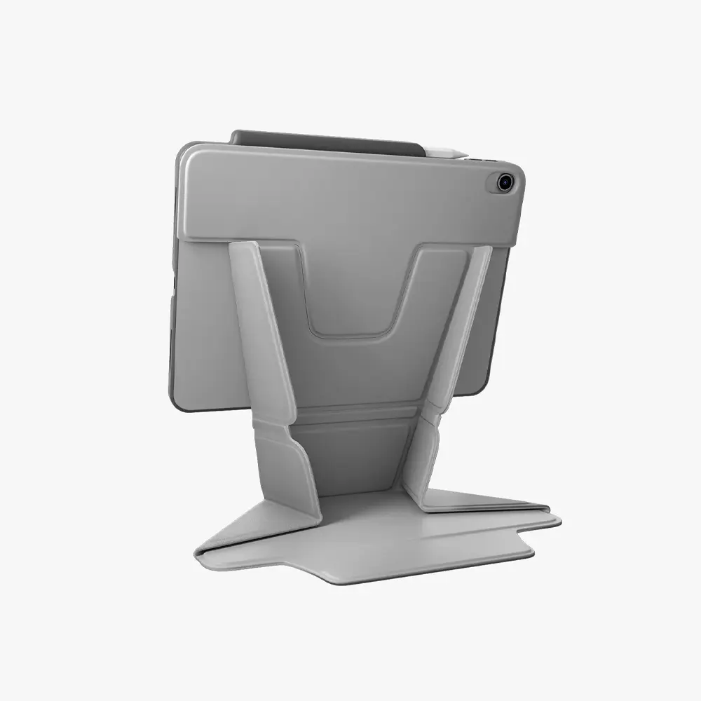 UNIQ iPad 11 inch (M2-M3-M4) Ryze 360º Kılıf Akıllı Katlanır Tasarım Lichen Green UNIQ-PDA11(2024)-R360LGRN