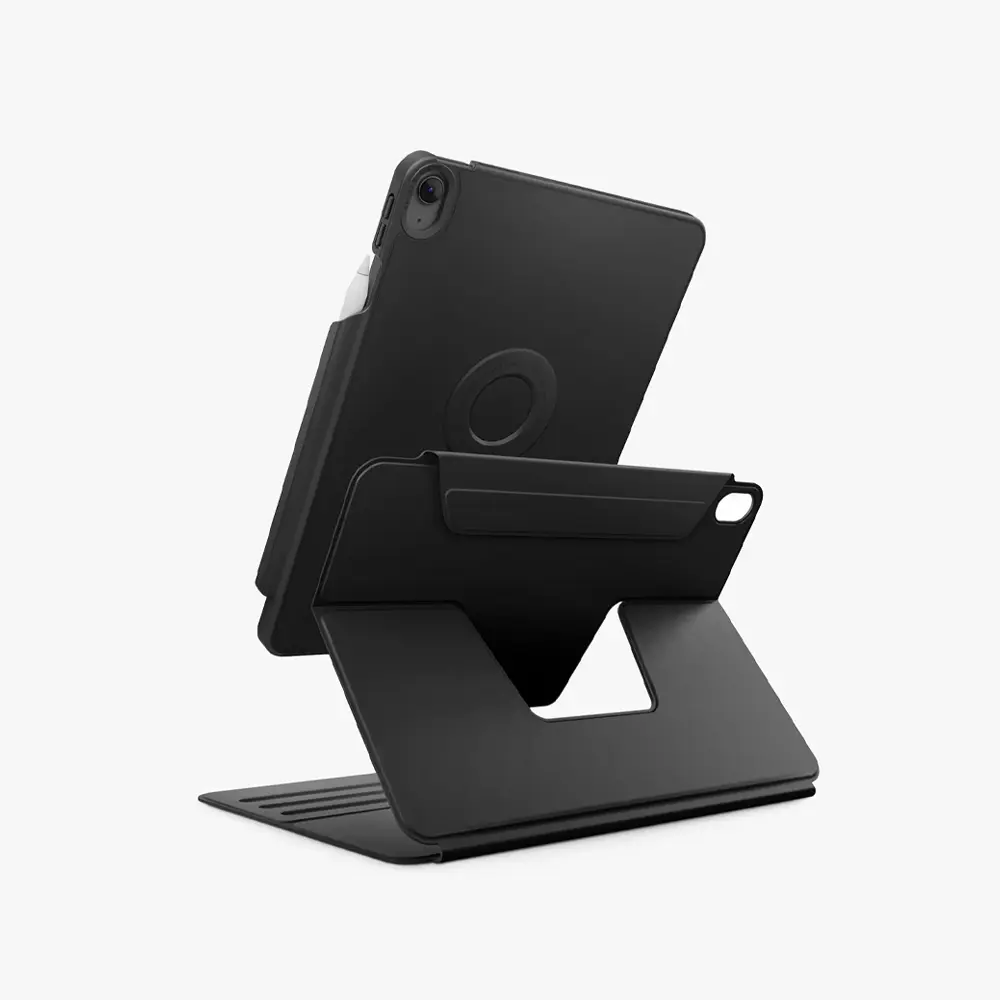 UNIQ iPad 13 inch (M2-M3-M4) Rovus SnapMount Manyetik Kılıf Dallas Black UNIQ-PDA13(M3)-ROVSNDBLK