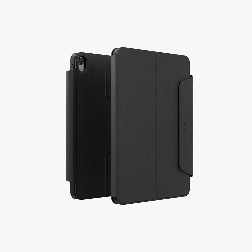 UNIQ iPad 13 inch (M2-M3-M4) Rovus SnapMount Manyetik Kılıf Dallas Black UNIQ-PDA13(M3)-ROVSNDBLK