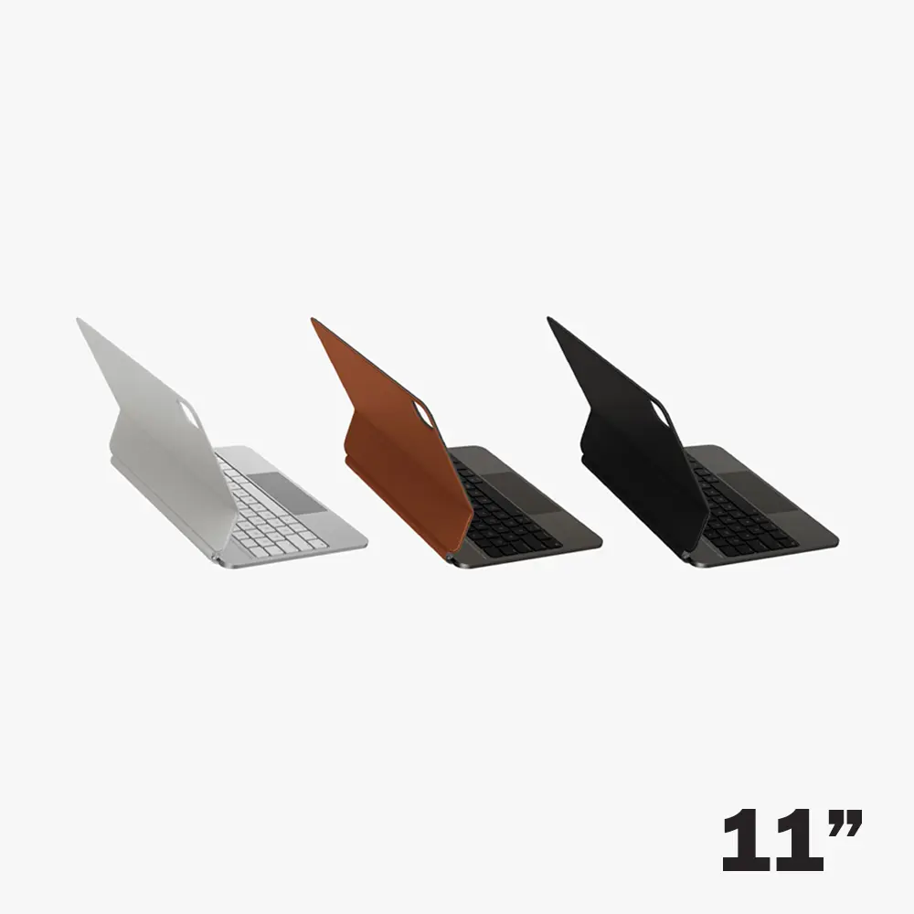 UNIQ iPad Air 11 inch (M2-M3-M4) Venno Pro Manyetik İnce Akıllı Klavye Caramel UNIQ-PDA11(M2)-VENPROCRML