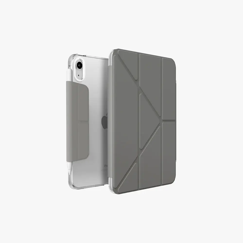 UNIQ iPad Mini 8.3 inch Camden Click Ultra ince ve hafif Y Katlamalı Fonksiyonel Kılıf Grey UNIQ-PDM6(2021)-CAMGRY
