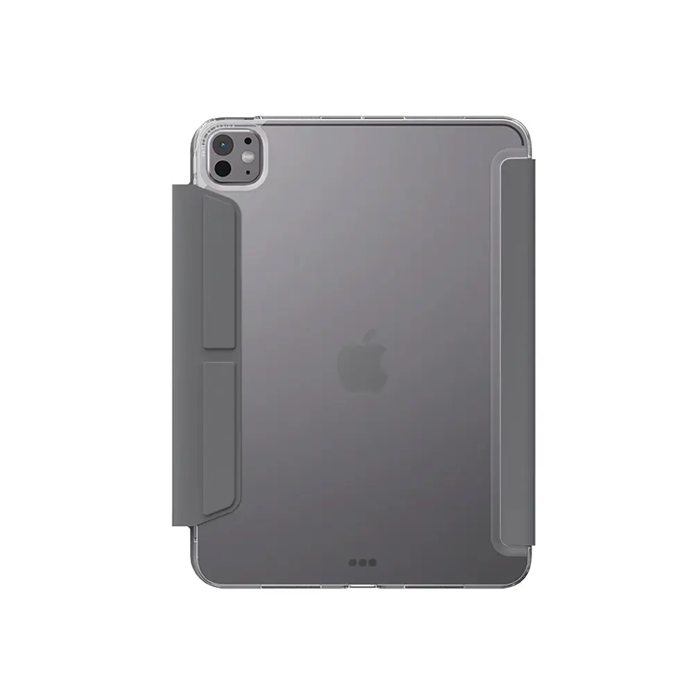 UNIQ iPad Pro 11inch (M4) Camden Click Ultra İnce ve Hafif Y Katlama Fonksiyonlu Kılıf Rhino Grey UNIQ-PDP11(2024)-CAMRGRY