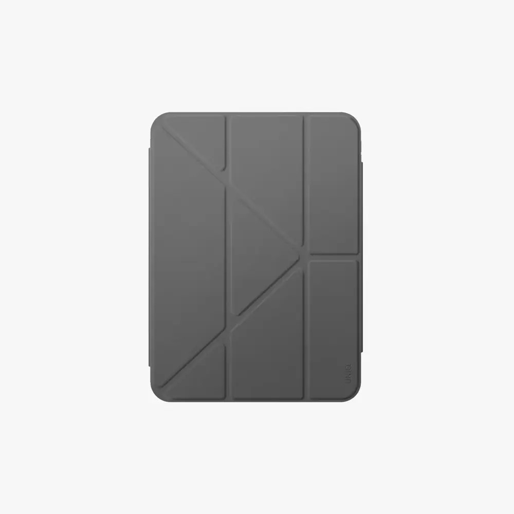 UNIQ iPad Pro 13 inch (M4) Camden Click Ultra İnce ve Hafif Y Katlama Fonksiyonlu Kılıf Rhino Grey UNIQ-PDP13(2024)-CAMRGRY