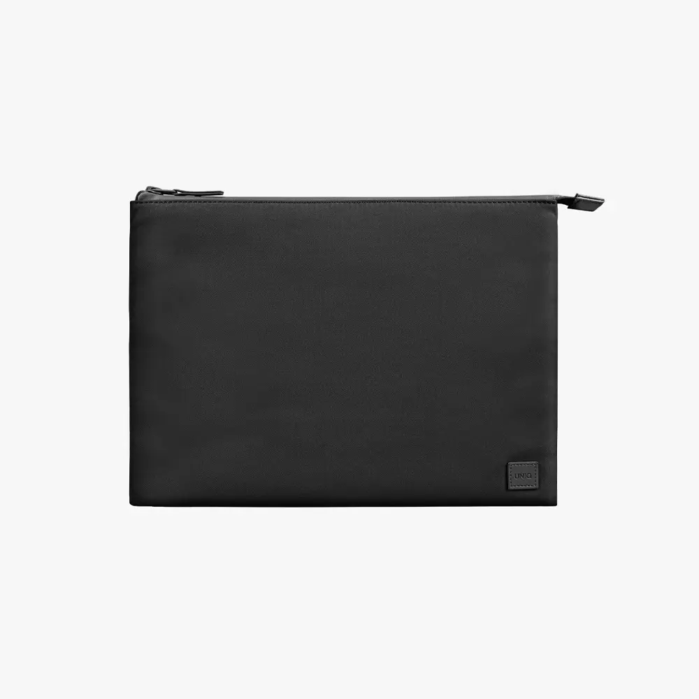 UNIQ Laptop Kılıfı 13-14 inch Lyon Sıkı Oturan Koruyucu RPET Kumaş Çanta Black UNIQ-LYON(14)-MNBLACK