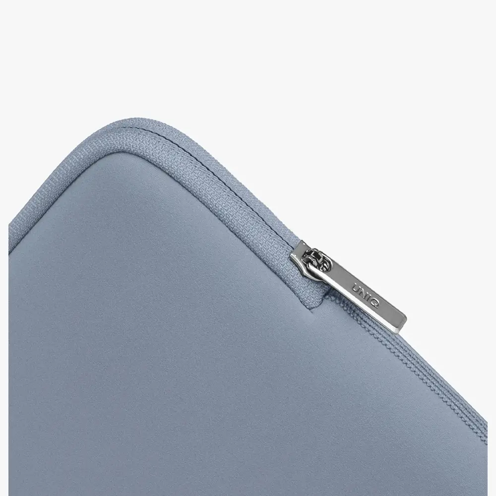 UNIQ Laptop Kılıfı 14 inch Cyprus Pürüzsüz Neopren Su Geçirmez Çanta Stell Blue UNIQ-CYPRUS(14)-STBLUE