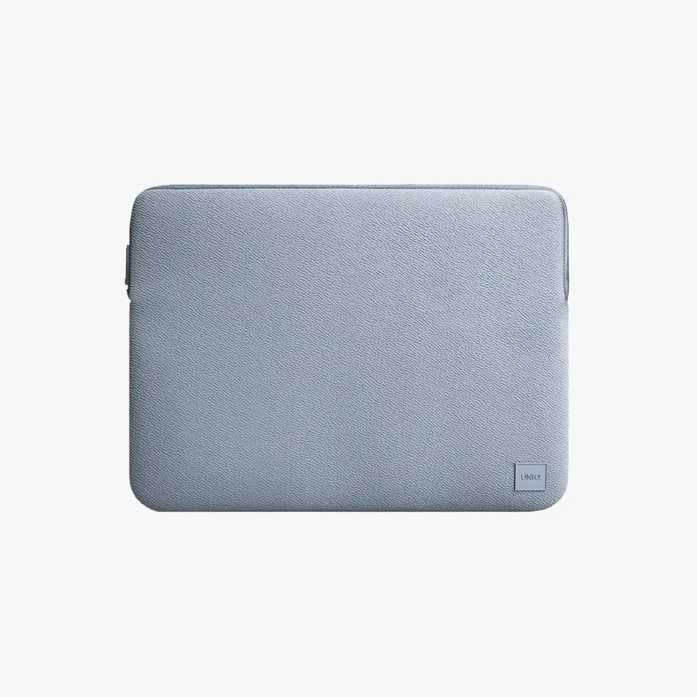 UNIQ Laptop Kılıfı 14inch Kıbrıs Dokulu Neopren Cyprus Su Geçirmez Çanta Cloud Blue UNIQ-CYPRUS(14)-CBLUE