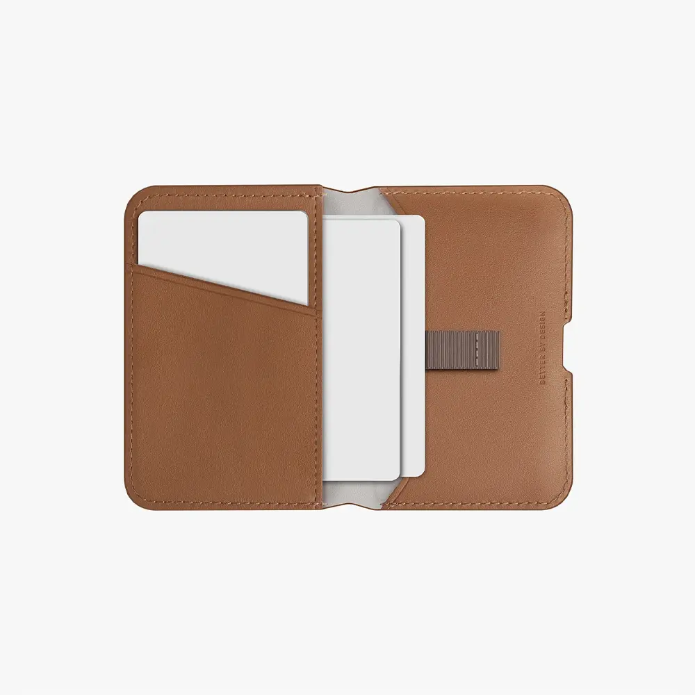 UNIQ Lyden DS RFID Engelleme Özellikli Manyetik Cüzdan Şık ve Güvenli Caramel Ivory UNIQ-LYDENDSMW-CMLIVY