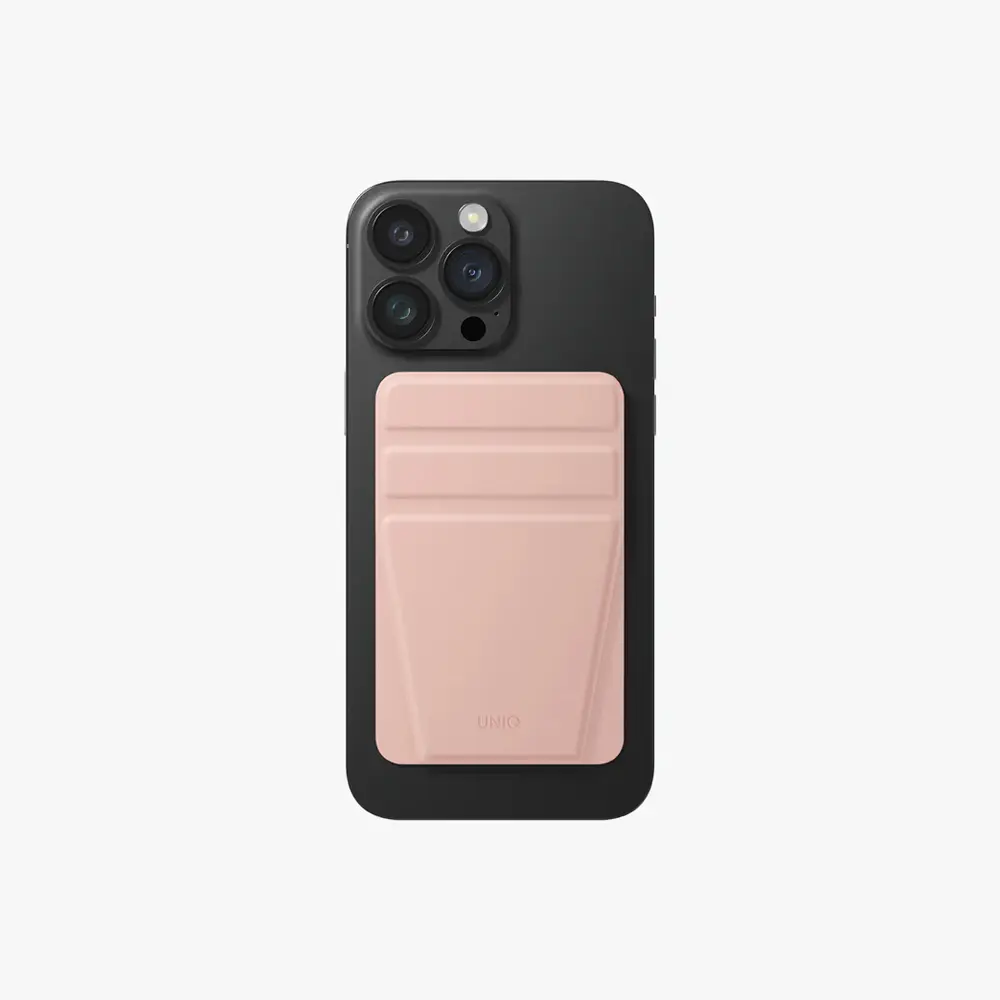 UNIQ Lyft Manyetik Stand Ultra İnce Geçmeli Stand ve Kart Tutucu Pink UNIQ-MGSNAPONCH-LYFTPNK