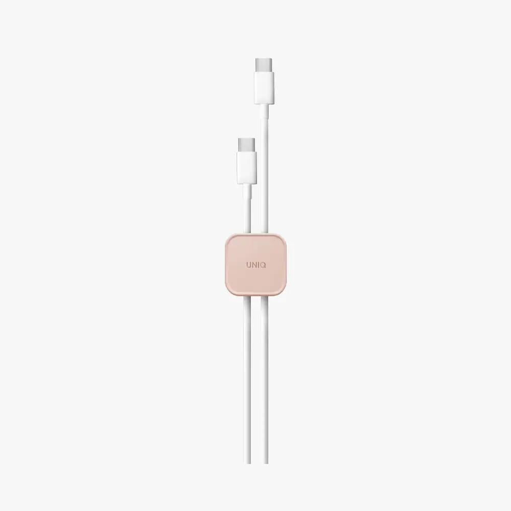UNIQ Pod Mag Manyetik Kablo Düzenleyici ve Tabanlı Paket Pink UNIQ-POD-PINK