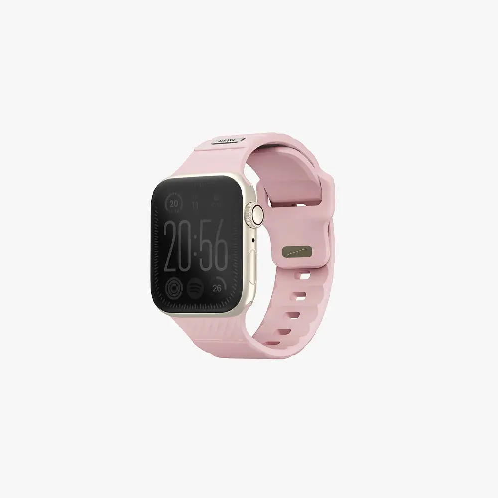 UNIQ Stride FKM Apple Watch Band (42/41/40MM) Pale Pink UNIQ-41MM-STRIPPNK
