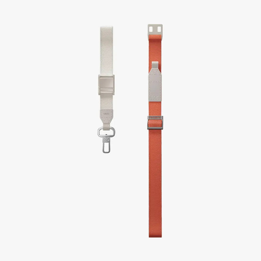 UNIQ Vista Duo 2si 1 Arada Telefon Askısı ve El Kayışı Peach Beige UNIQ-VISTADUO2IN1-PEABEG