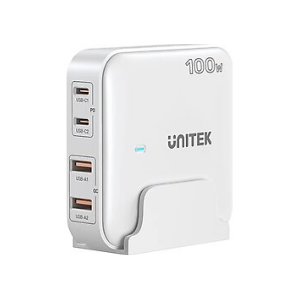 Unitek 100W Masaüstü GAN Şarj İstasyonu Beyaz (P1229AWH)