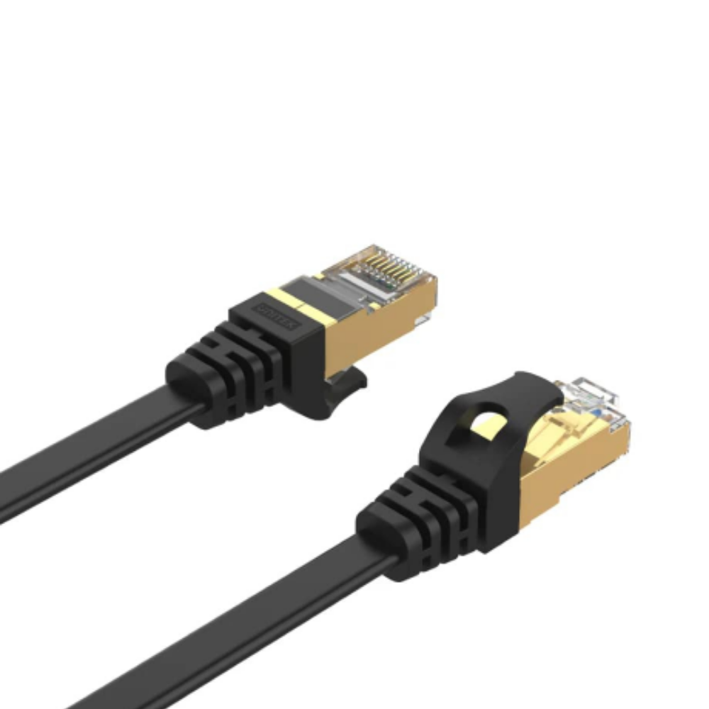 Unitek CAT7 1Mt Flat Patch Ethernet Kablosu (C1897BK-1M)