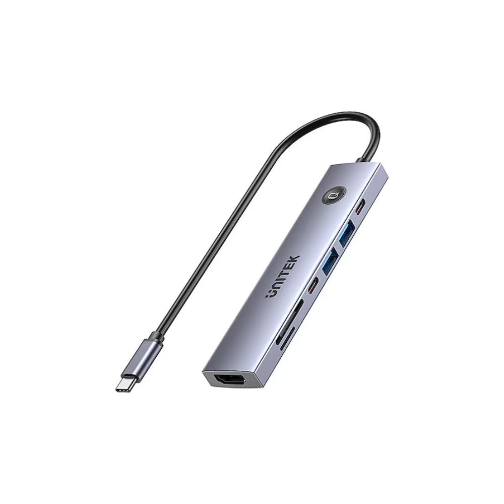 Unitek uHUB S7 Pro 7`si 1 arada 5 Gbps USB-C Hub (H1124AGY01)