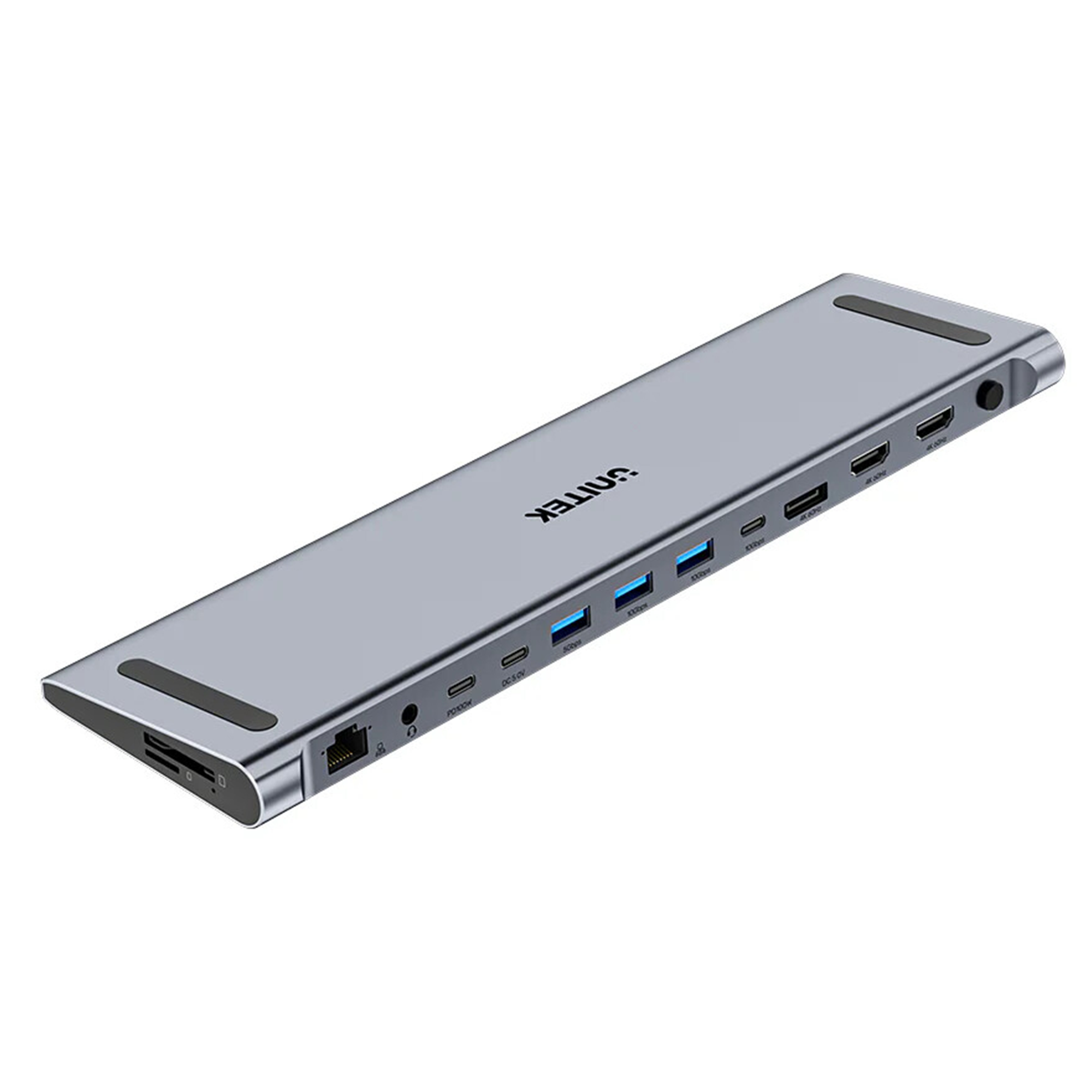 Unitek uHUB15+ USB-C Üçlü 4K KVM Bağlantı İstasyonu (D1106AGY01)