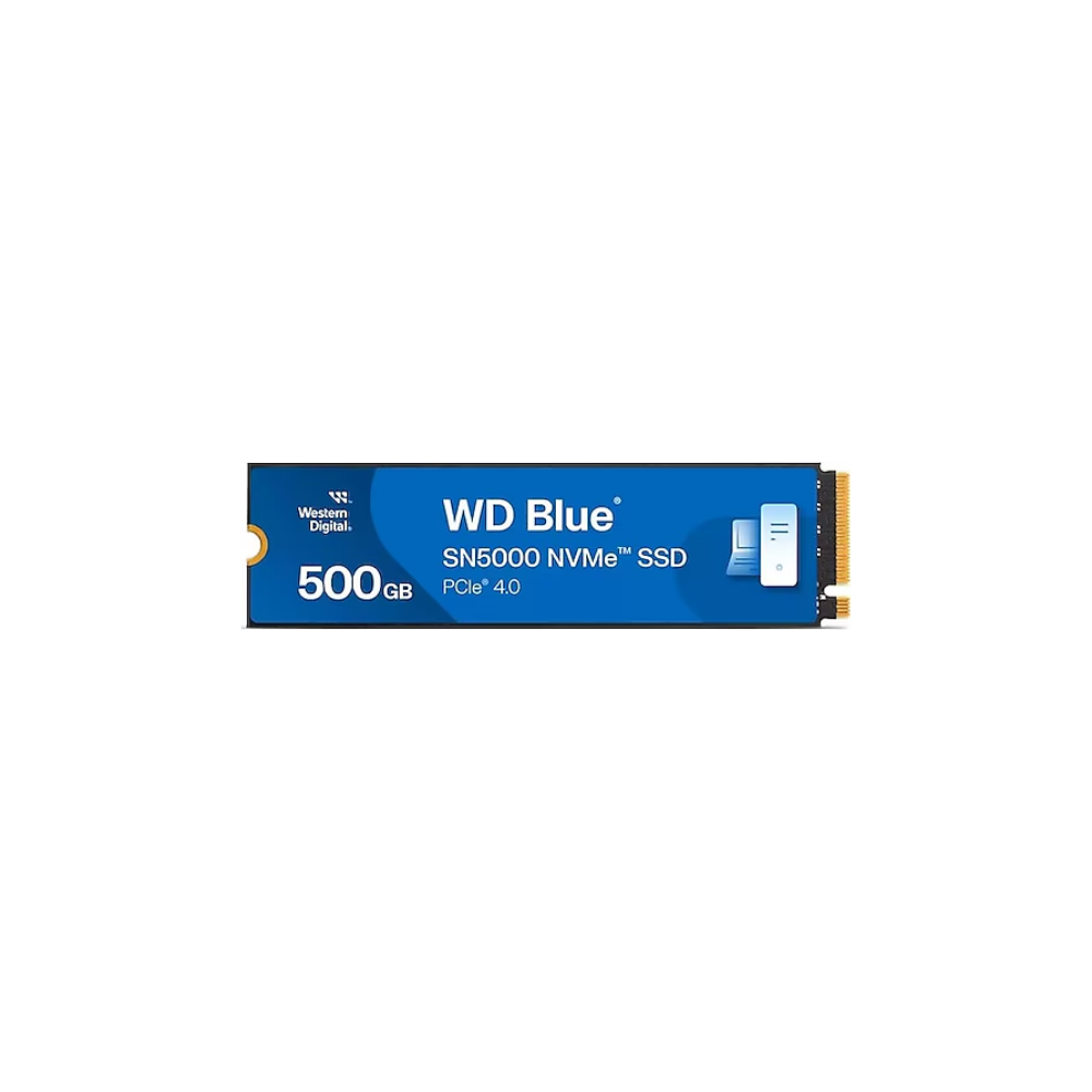 Wd 500GB Blue SN5000 SSD m.2 NVMe WDS500G4B0E5000MB/S 4000 MB/s PCIe Gen4 x4