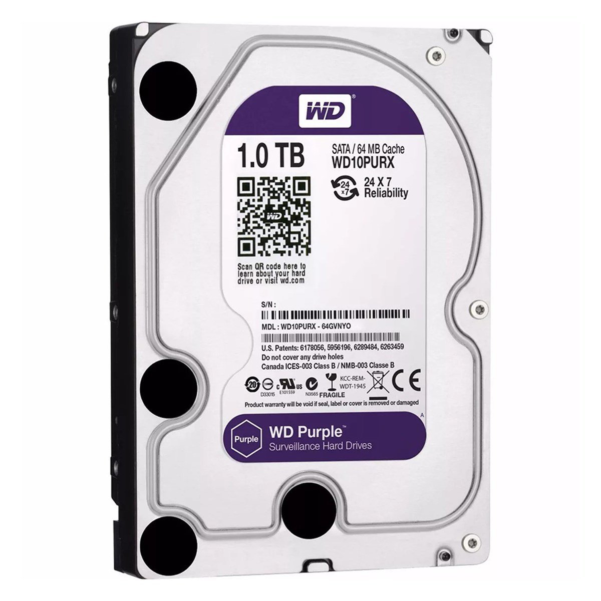 WD Purple 1TB 3,5