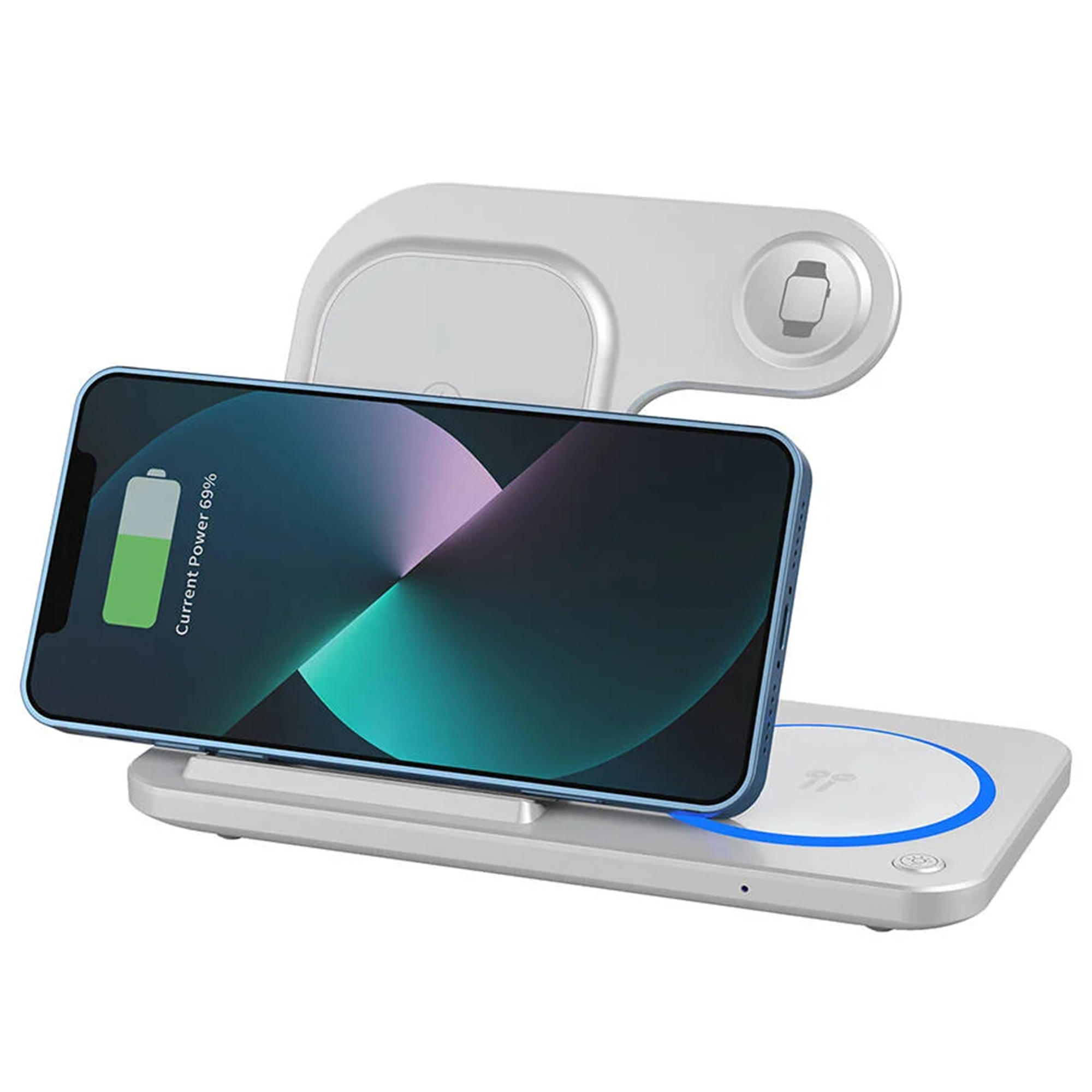 Wi-W020 3in1 Katlanabilir Magnetik Hızlı Şarj Standı
