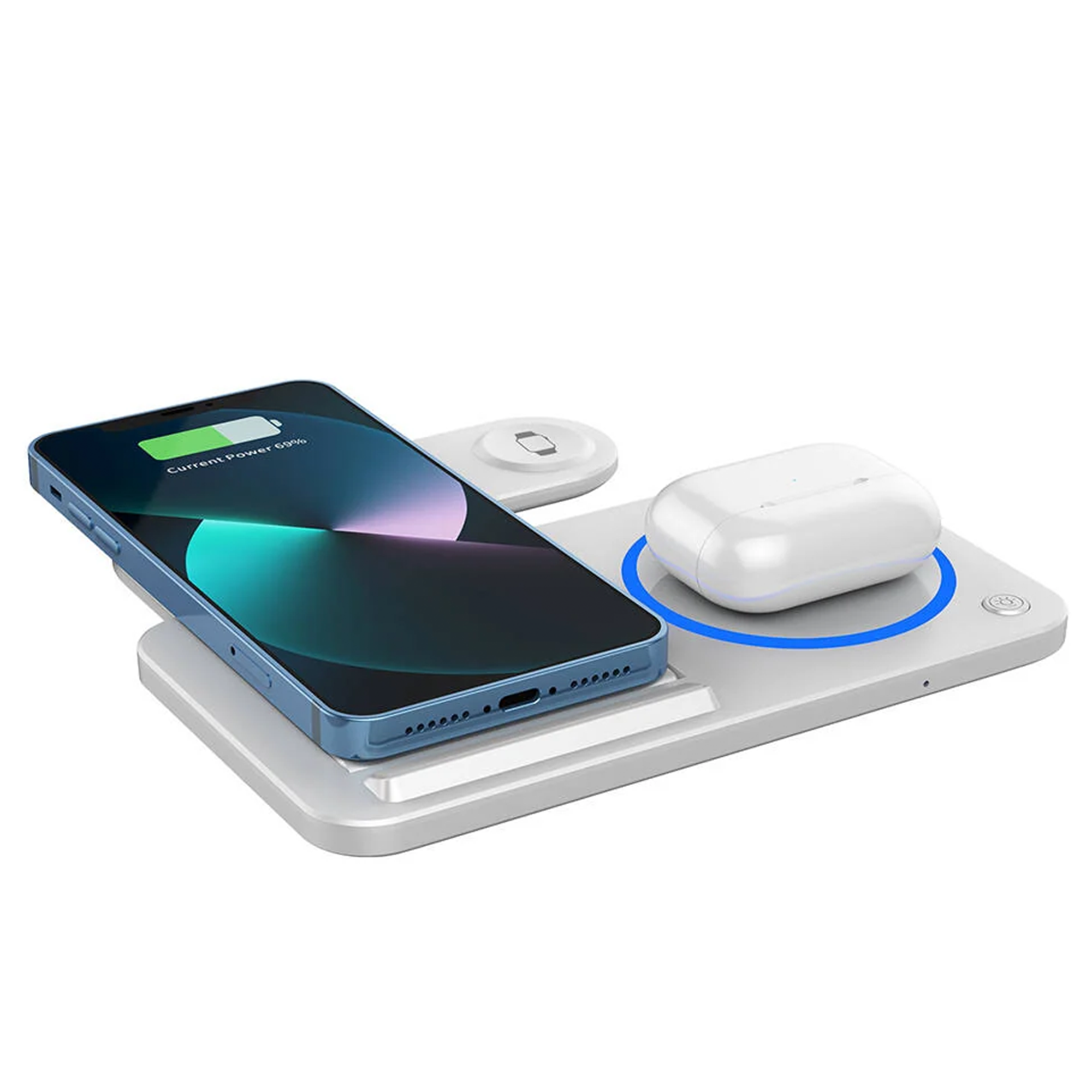 Wi-W020 3in1 Katlanabilir Magnetik Hızlı Şarj Standı