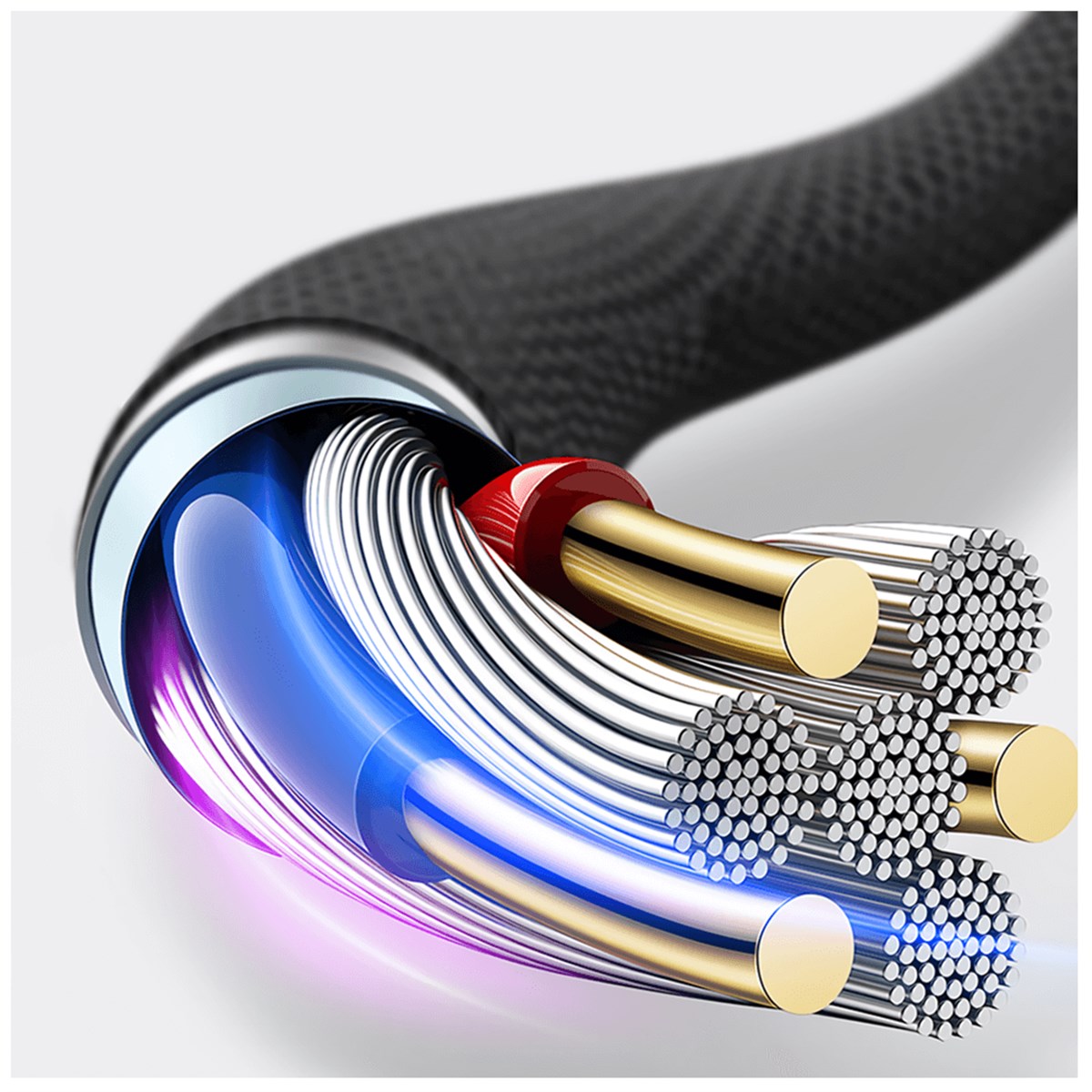 Wiwu Elite ED-100 Lightning Usb Kablo 2M