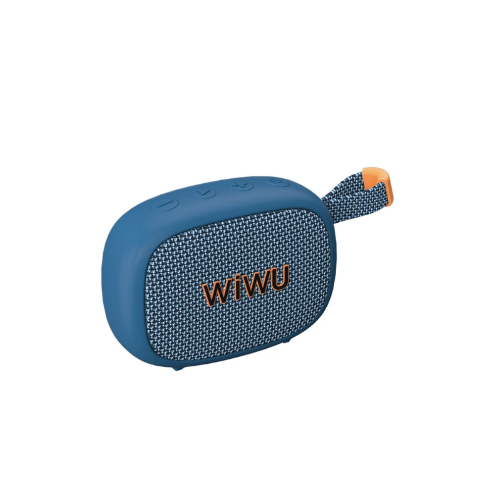 WiWU GO Fun Taşınabilir Bluetooth Hoparlör, Su Geçirmez mavi