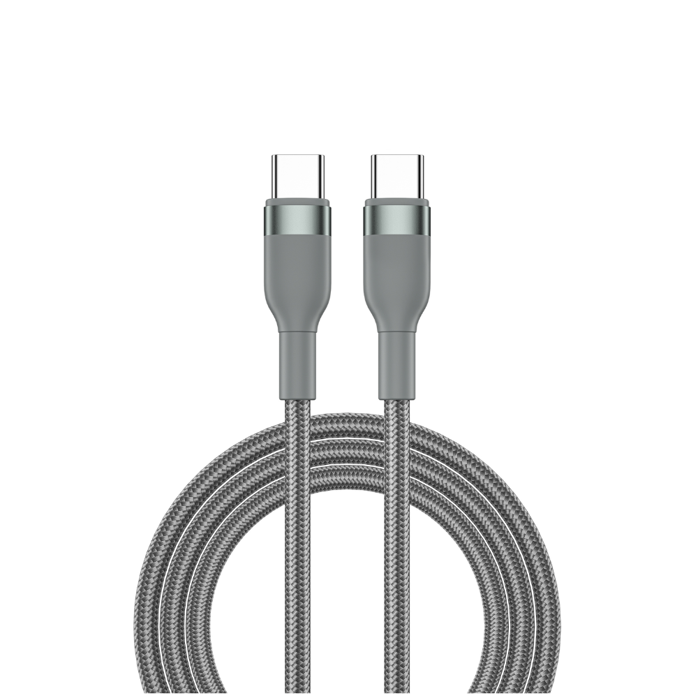 WIWU Wi-C017 Concise 100W Type-C To Type-C Charging Cable 1,2 m - Black