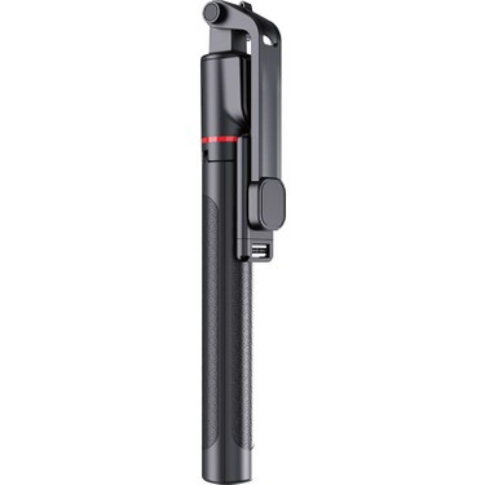 WiWU Wi-SE015 Bluetooth Selfie Çubuğu Tripod, LED Halka Işık ve 360°