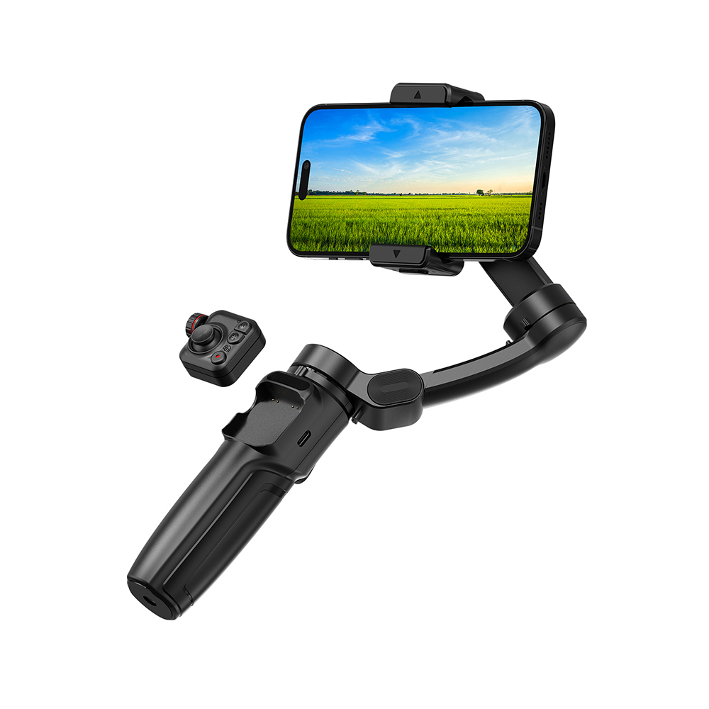 Wiwu Wi-SE016 Yapay Zeka Takipli Dolgu Işıklı 3-Axis Gimbal Stabilizatör