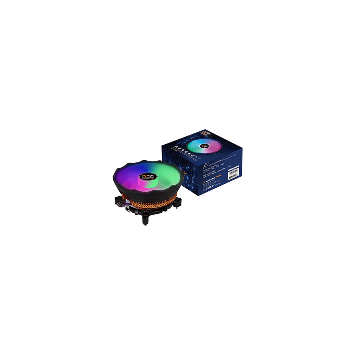 XIGMATEK EN42296 APACHE PLUS İŞLEMCİ FANI.120mm,RE