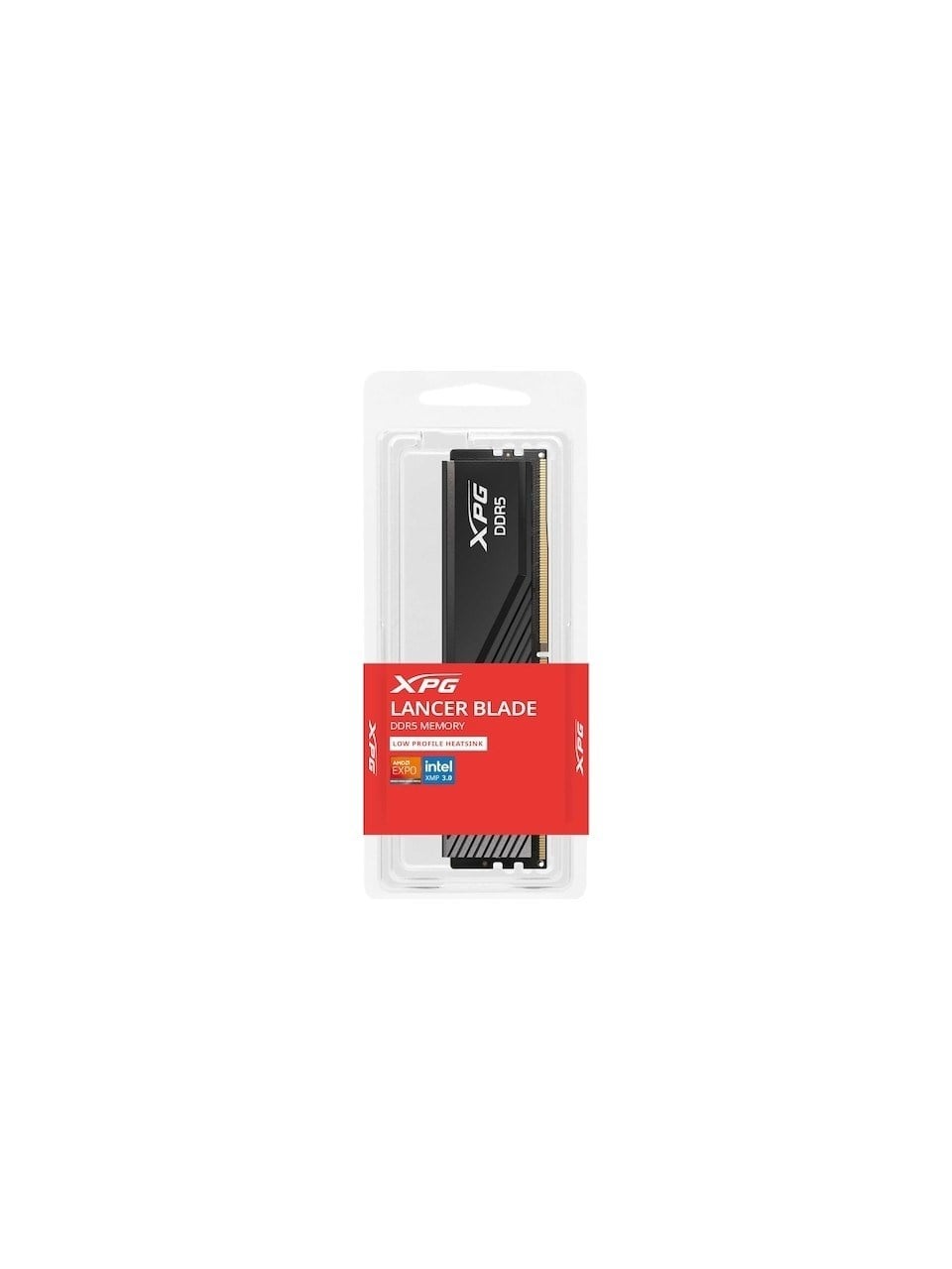 XPG Lancer Blade Black 16GB (1x16) DDR5 6000MHz CL48 Gaming (Oyuncu) Ram (AX5U6000C4816G-SLABBK)
