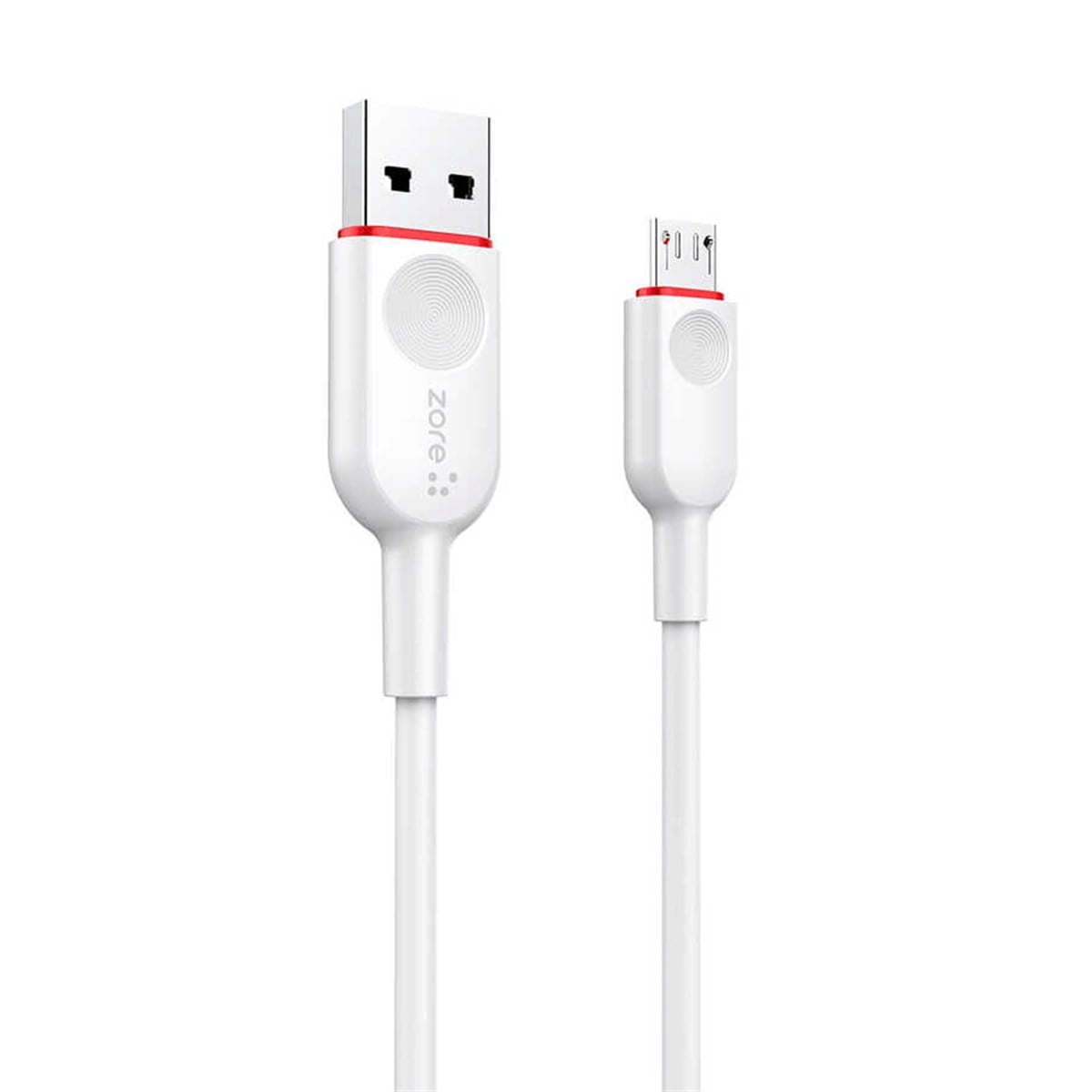 Zore ZCL-01 Micro USB Beyaz Şarj ve Data Kablosu