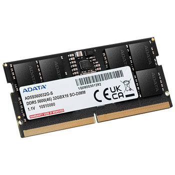Adata DDR5 (1x32Gb) 5600MHz AD5S560032G-S Notebook Bellek