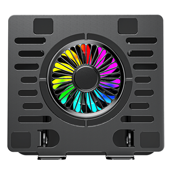 Addison AD-RC36 Steely 360 Derece RGB Fanlı Ayarlanabilir Metal Laptop Stand