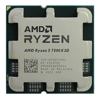 AMD Ryzen 5 7500X3D 4.0GHz 6 Çekirdek 96MB Önbellek Soket AM5 İşlemci