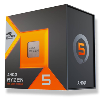 AMD Ryzen 5 7500X3D 4.0GHz 6 Çekirdek 96MB Önbellek Soket AM5 İşlemci
