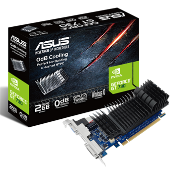 Asus GT730-SL-2GD5-BRK 2GB 64Bit DDR5 16X Ekran Kartı