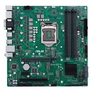 Asus Pro Q470M-C/CSM Intel Q470 1200 DDR4 2933 MHz Micro ATX Anakart