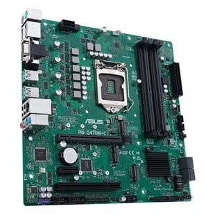 Asus Pro Q470M-C/CSM Intel Q470 1200 DDR4 2933 MHz Micro ATX Anakart