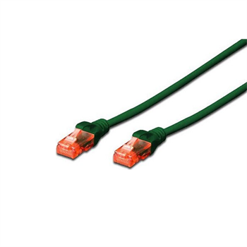 Beek CAT. 6 Patch Kablo, U/UTP, 0,15 metre, AWG 26, Yeşil Renk, LSZH BC-U60015G